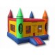 Crayon Inflatable Bouncer