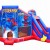 Can bouncy castles be safely used in rainy weather?