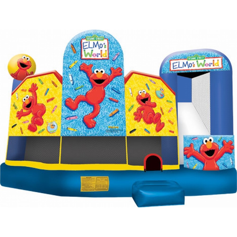 Inflatable Elmo's World 5 In 1 Combo For Sale, Buy Inflatable Elmo's