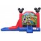 Mickey Mouse Bouncy Castle Slide