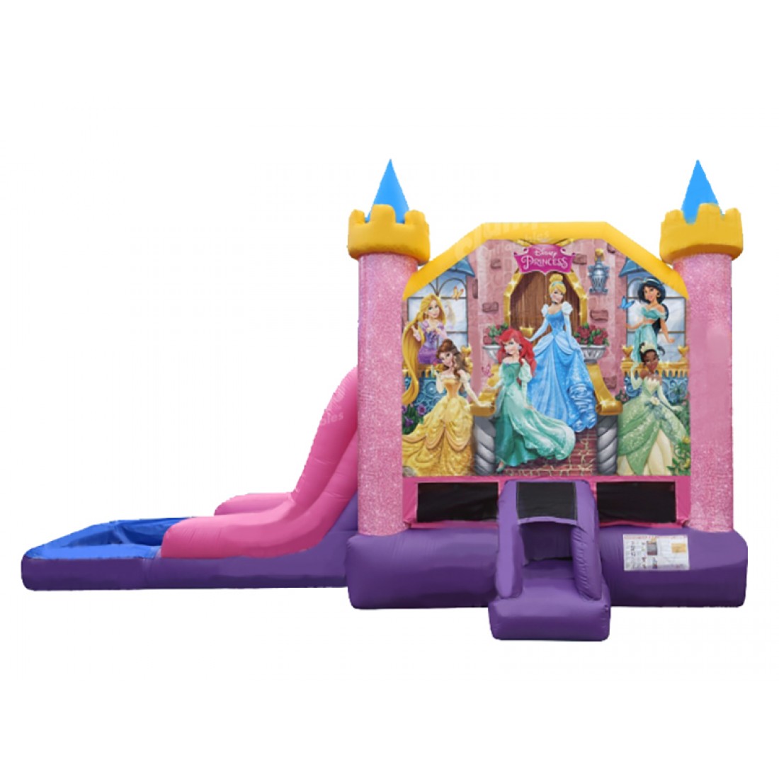 Princess Bouncy Castle With Slide For Sale, Buy Princess Bouncy Castle