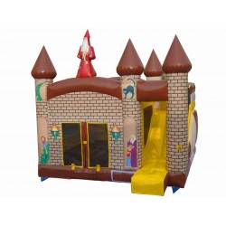 Wizard Inflatable Castle