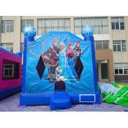 Frozen Moonwalk Bouncy Castle Frozen Moonwalk Bouncy Castle