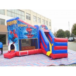 Spiderman Bouncy Castle Slide Spiderman Bouncy Castle Slide