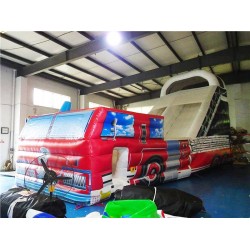 Inflatable Fire Truck Slide Inflatable Fire Truck Slide