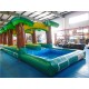 Hawaiian Slip And Slide Double Lane W Pool Hawaiian Slip And Slide Double Lane W Pool