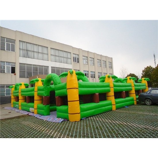 Inflatable Jungle Maze