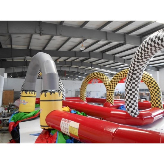 Inflatable Entertainment Race Track