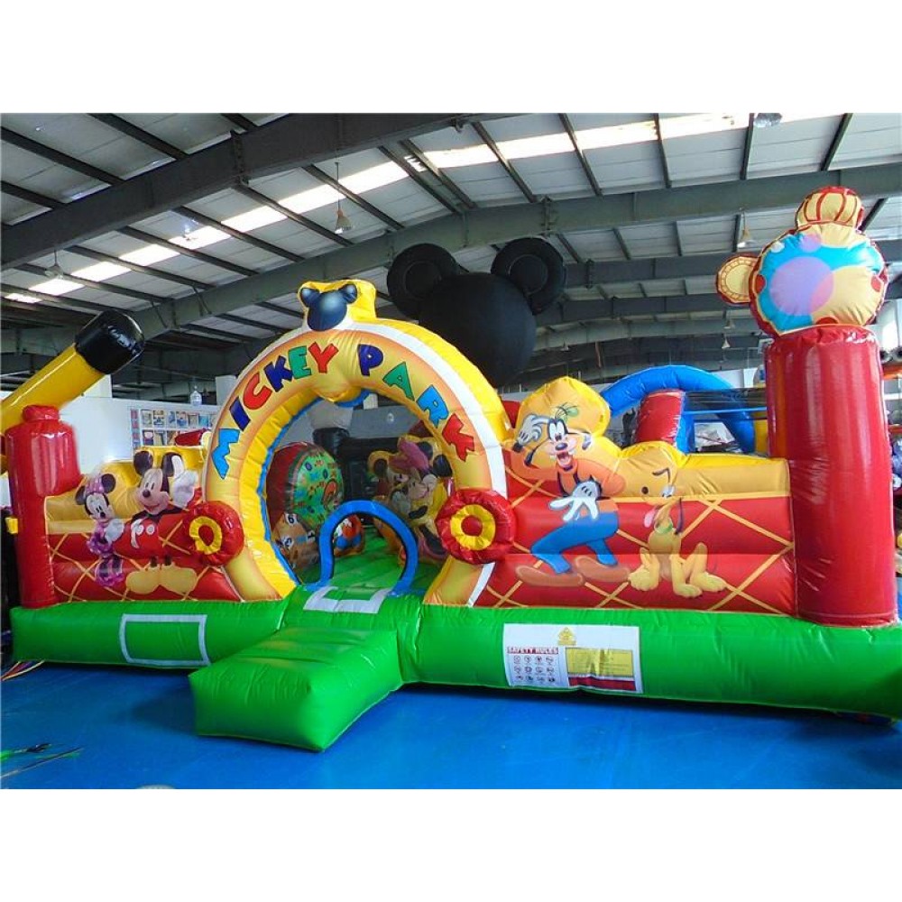 mickey mouse bouncy castle argos