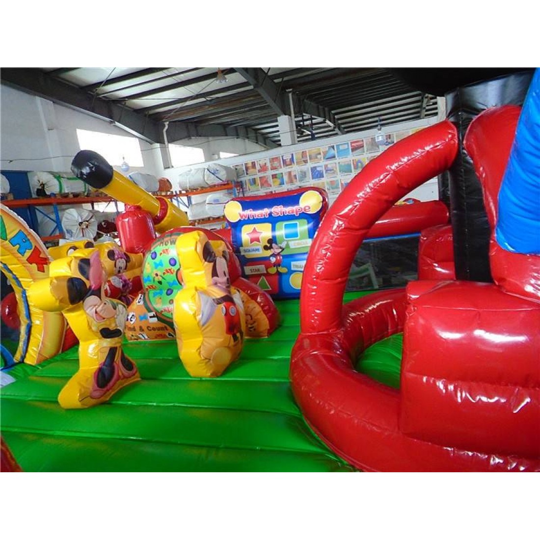 mickey mouse bouncy castle argos