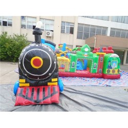 Fun Train Station Junior Bouncy Castle Fun Train Station Junior Bouncy Castle