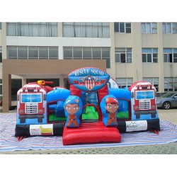Inflatable Rescue Squad Junior Bouncy Castle Inflatable Rescue Squad Junior Bouncy Castle