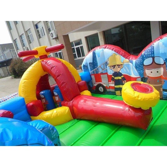 Inflatable Rescue Squad Junior Bouncy Castle